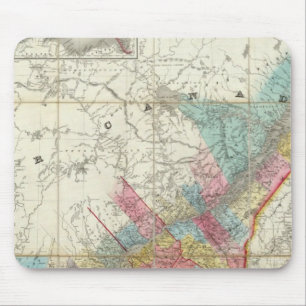 Mousepad Mapa Das Províncias Do Canadá