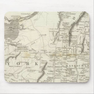 Mousepad Mapa das províncias dos Estados Unidos