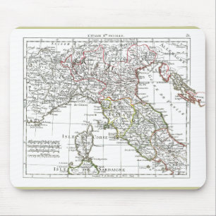 Mousepad Mapa de 1806 - L'Italie (Nord)