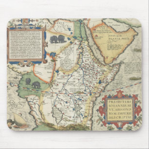Mousepad Mapa de África e da península árabe