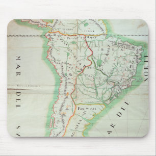 Mousepad Mapa de Ámérica do Sul, 1777