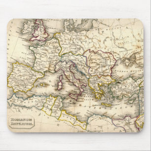 Mousepad Mapa de Antquie de romano antigo