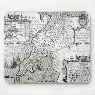 Mousepad Mapa de Caernarvon, 1616