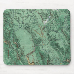 Mousepad Mapa de Classificação de Terra de Idaho