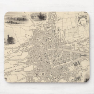 Mousepad Mapa de Cork, Irlanda