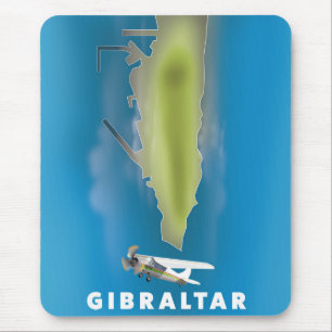 Mousepad Mapa de Gibraltar