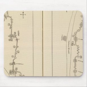 Mousepad Mapa de índice do condado de Putnam, Condado de D