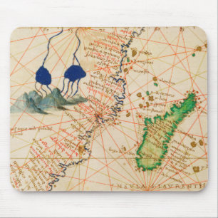 Mousepad Mapa de Madagascar