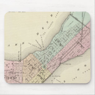 Mousepad Mapa de Madison, Wisconsin