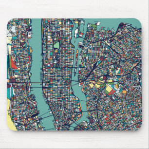 Mousepad Mapa de Manhattan New York