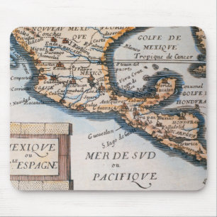 Mousepad Mapa de México ou da espanha nova 1625