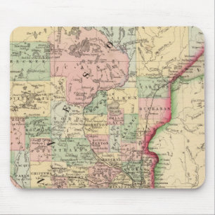 Mousepad Mapa de Minnesota por Mitchell