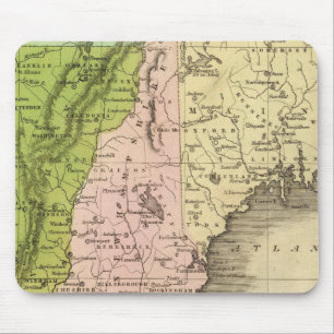 Mousepad Mapa de Olney para os Estados do Leste