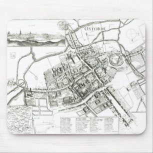 Mousepad Mapa de Oxford, 1643