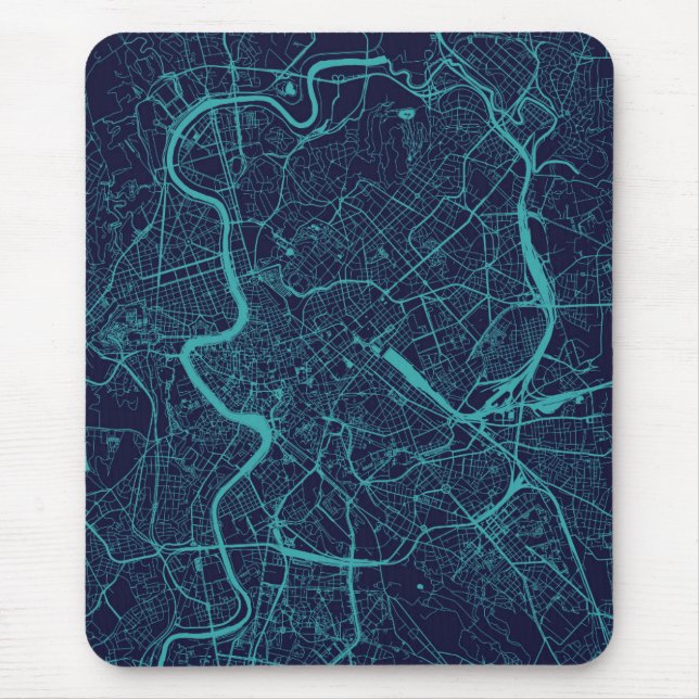 Mousepad Mapa de Roma (Frente)