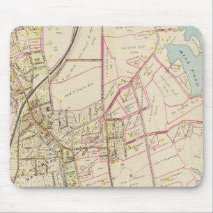 Mousepad Mapa de Rye, Nova York