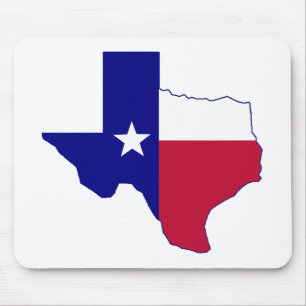 Mousepad Mapa de Sinalizador do Texas
