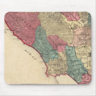 Mousepad Mapa de Sonoma County California