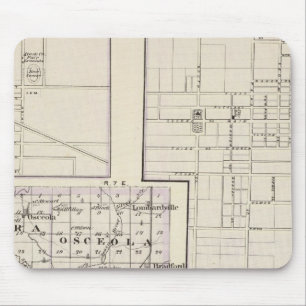 Mousepad Mapa de Stark e da parte oeste de Marshall