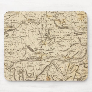 Mousepad Mapa de Suiças por Arrowsmith
