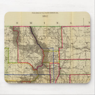 Mousepad Mapa de Thayer do Colorado 2