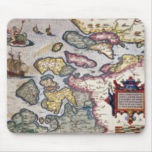 Mousepad Mapa de Zeeland, c.1560