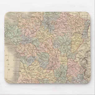 Mousepad Mapa do Atlas França