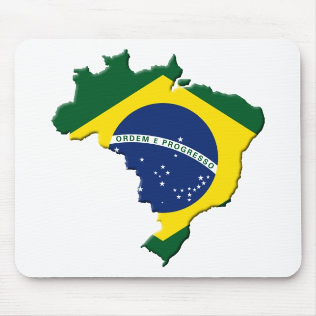 Mousepad mapa do Brasil (Frente)