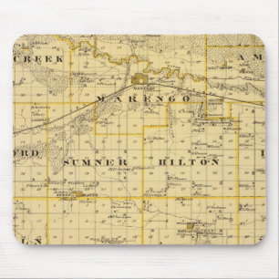 Mousepad Mapa do Condado de Iowa
