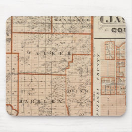 Mousepad Mapa do condado de Jasper