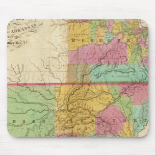 Mousepad Mapa do Estado de Missouri