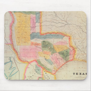 Mousepad Mapa do estado do Texas 1835