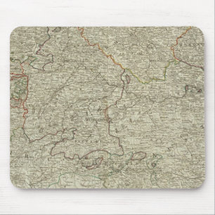 Mousepad Mapa do Império do Sul da Alemanha