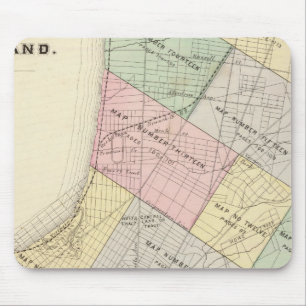 Mousepad Mapa do índice Oakland