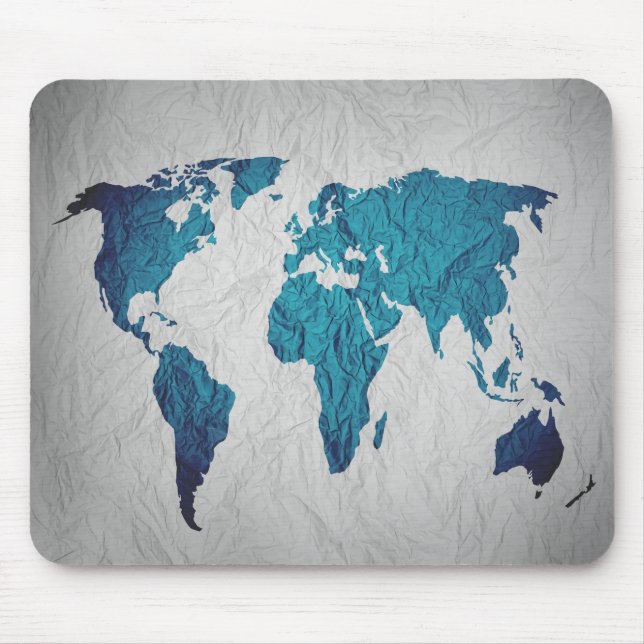 Mousepad Mapa do Mundo (Frente)