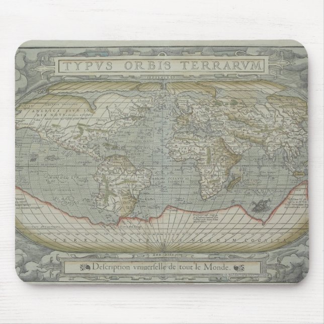 Mousepad Mapa do Mundo 12 (Frente)