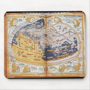 Mousepad Mapa do mundo, 1486