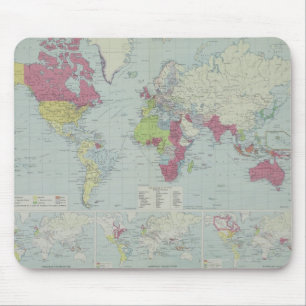 Mousepad Mapa do mundo 20
