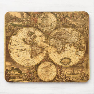 Mousepad Mapa do mundo antigo