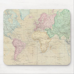 Mousepad Mapa do Mundo Histórico 2