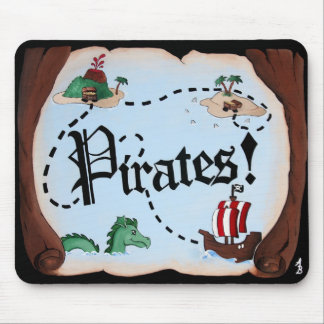 Mousepad Mapa do pirata