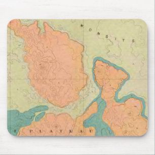 Mousepad Mapa Do Planalto De Uinkaret