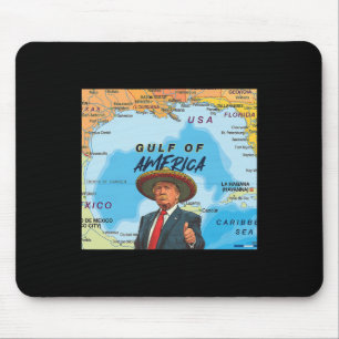 Mousepad Mapa do Presidente do Golfo do México da América T
