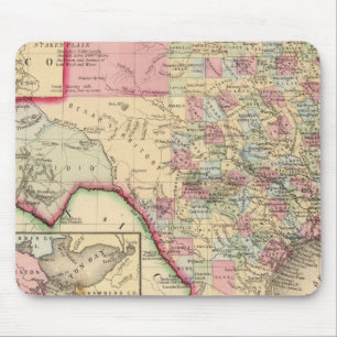 Mousepad Mapa do Texas por Mitchell