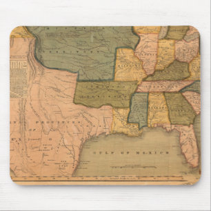 Mousepad Mapa dos Estados Unidos com George Washington
