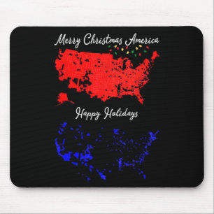 Mousepad Mapa Eleitoral 2024 Feliz Natal Trump Novo Presi