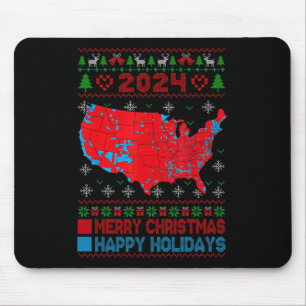 Mousepad Mapa Eleitoral 2024 Trump Desmoronamento Feio Nata