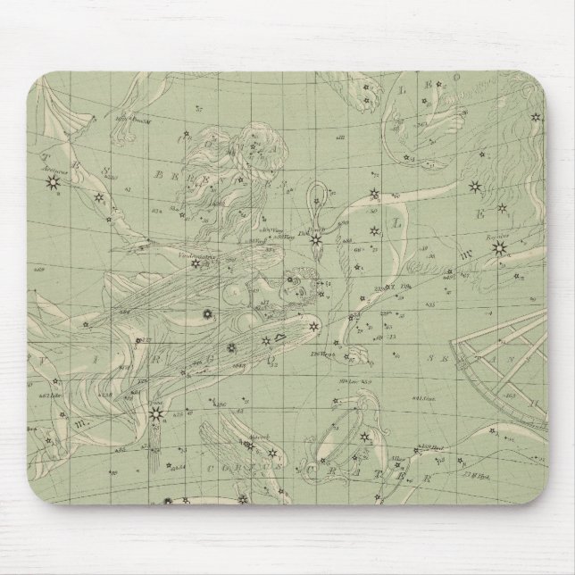 Mousepad Mapa em estrela (Frente)
