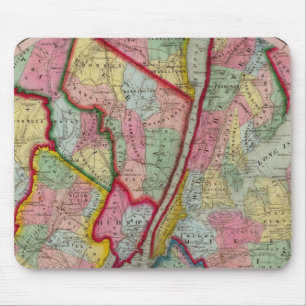 Mousepad Mapa Em Torno Da Cidade De Nova York