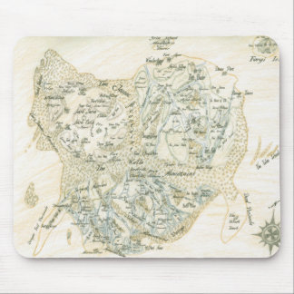 Mousepad Mapa etiquetado de Trino